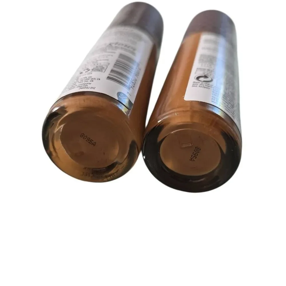 Burt's Bees Goodness Glows Liquid Foundation Makeup 1060 Chestnut Set of 2